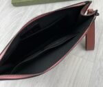 Gucci Women GG Supreme Bloom Floral Clutch Bag In Burgundy Color - Image 5