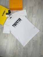 Trapstar London T-Shirt In Black And White Colors In All Sizes - Image 3