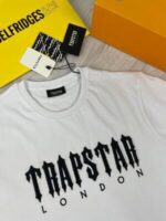 Trapstar London T-Shirt In Black And White Colors In All Sizes - Image 6