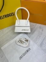 Jacquemus Women Le Chiquito Mini Bag Replica Luxury Women's Reps Crossbody Bags Portable Square Leather Handbag Rep First Copy Ladies Purse Cheap Sale UK Fake White Black Yellow Orange Purple Grey - Image 5