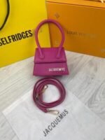 Jacquemus Women Le Chiquito Mini Bag Replica Luxury Women's Reps Crossbody Bags Portable Square Leather Handbag Rep First Copy Ladies Purse Cheap Sale UK Fake White Black Yellow Orange Purple Grey - Image 6