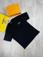 Balenciaga Tshirts Men Women Replica Tshirt Half Sleeves T-shirts Men's Women's Reps T-shirt Fake Crewneck Rep T Shirt Cheap First Copy Front Back Logo Printed Tee Shirts Black White Beige Sale UK - Image 4