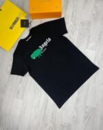 Palm Angels Sprayed Logo Crewneck T-shirts - Image 4