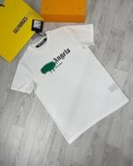 Palm Angels Spray Logo Crewneck T-shirts - Image 3