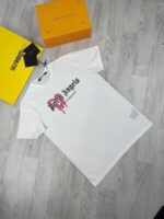 Palm Angles Beach Heart Sprayed Logo T-shirts - Image 4