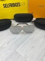 Louis Vuitton Men's Women's LV Metal Sunglasses - Image 5