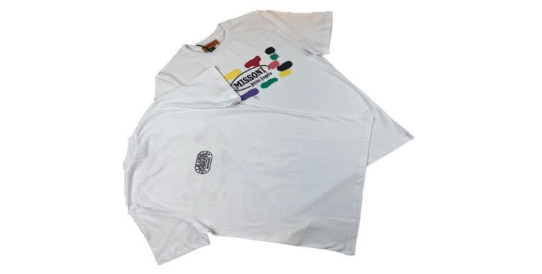 3221916227.jpg Mission X Palm Angels Round Neck Classic T-shirts - Image 1