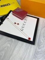 Van Cleef & Arpels Necklace and Ear Ring Set with 4 Colours - Image 6