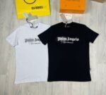 Palm Angels Rhinestone Logo Los Angeles T-shirts - Image 2