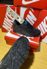 Nike Air Max 90s Black Laser Blue Men's Sneakers - Image 3