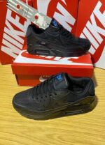 Nike Air Max 90s Black Laser Blue Men's Sneakers - Image 2