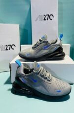 Nike Womens Trainers 270s Grey Blue Sneakers Womens Nike Trainers - Image 2