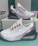 Nike Air Max 270s Summit White Regal Pink Women Sneakers - Image 3