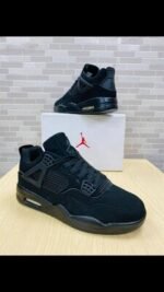 Nike Air Jordan 4s Black Cat Women's Sneakers - Image 2