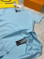 Palm Angels Crewneck Doubled Logo Print T-shirts - Image 6