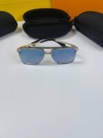 Prada Milano Iconic Metal Plaque Square Sunglasses