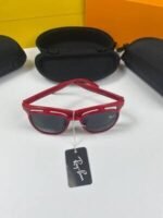 Ray Ban Light Cat Eye Eyewear in Red and Black Color - Image 3