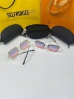 Chanel Vintage Pink Square Frame Women Replica Sunglasses Women's Fake Eyewear Rep Outdoor Driving Lens First Copy Beach Polarized Sunglass Cheap Reps Fashion Designer Frames Sale UK - Image 2