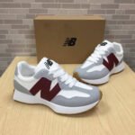 NEW BALANCE Burgundy Shoe For Women's Coms with Full Packaging