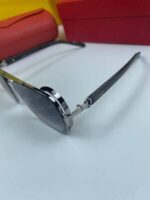 Cartier Rectangular Metal Frame Sunglasses in 2 Colors - Image 5