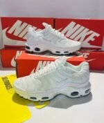 Nike Air Max Plus White Sneakers For Men - Image 2