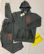 Nike Air Max Oversized Pullover Hoodie Asphalt Lychee Tracksuit Set in 3 Colors