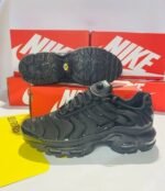 Nike Air Max Plus Triple Black Men Sneakers - Image 3