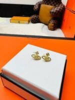 VIVIENNE Westwood Mini Bas Relief Earrings - Image 3