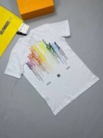 Amiri Men Women T-shirt Designer Logo Printed Trendy T Shirts - Image 6
