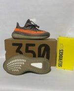 Adidas SPLY 350 Yeezy Shoes Comfort Trainer In Orange Color - Image 2