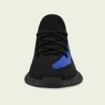 Adidas SPLY 350 Yeezy Shoes Comfort Trainer In Black & Blue Line - Image 5