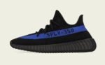 Adidas SPLY 350 Yeezy Shoes Comfort Trainer In Black & Blue Line - Image 4