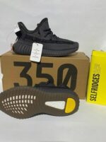 Adidas SPLY 350 Yeezy Ash Black Comfort Trainer - Image 3
