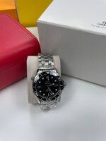 Omega Seamaster Diver Black Dial Watch Men's