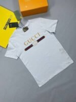 Gucci Selfridges Oversize Washed T-Shirt G Cotton In Black And White Colors - Image 4