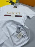 Gucci Selfridges Oversize Washed T-Shirt G Cotton In Black And White Colors - Image 5