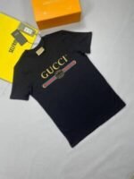 Gucci Selfridges Oversize Washed T-Shirt G Cotton In Black And White Colors - Image 3