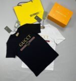 Gucci Selfridges Oversize Washed T-Shirt G Cotton In Black And White Colors