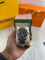 Rolex Submariner Black Dial Watch Men's