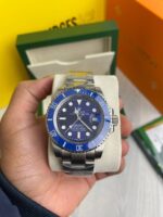Rolex Submariner Royal Blue Dial Watch Men's
