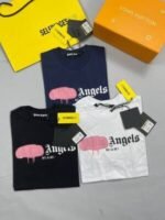 Palm Angels Sprayed Logo Miami Round Neck T-shirt - Image 3