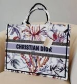 Christian Dior Flower Accents Book Tote Bag - Image 2