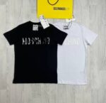 Moschino Couture T-Shirt Crew Neck In Black And White Colors In All Sizes - Image 2