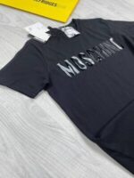 Moschino Couture T-Shirt Crew Neck In Black And White Colors In All Sizes - Image 6