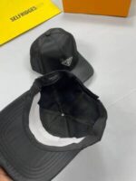 Prada Milano Re-Nylon Triangle Logo Baseball Cap - Image 4