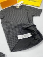 Gucci Monogram Canvas T-Shirt In Black Color - Image 3