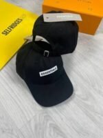 Essentials Nylon Baseball Cap Print Supreme Hat Caps In Black Color - Image 4