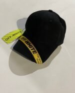 Off-White Black TM Strip printed Cap Uk Sale