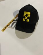Off-White Black Yellow Embroidered Cap