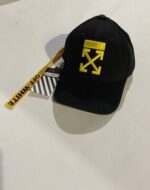 Off-White Black Yellow Embroidered Cap - Image 2